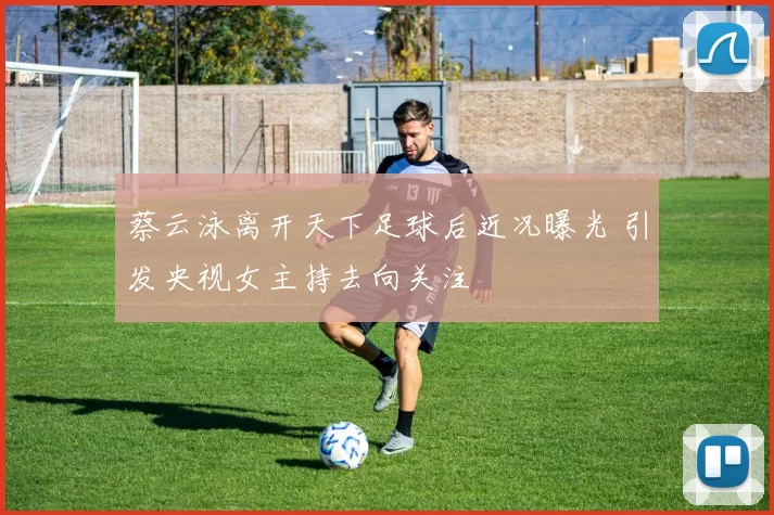 蔡云泳离开天下足球后近况曝光 引发央视女主持去向关注